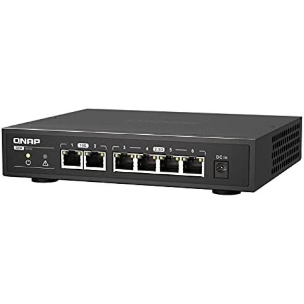 Qnap 2x10GbE 4x2.5GbE Base-T Switch